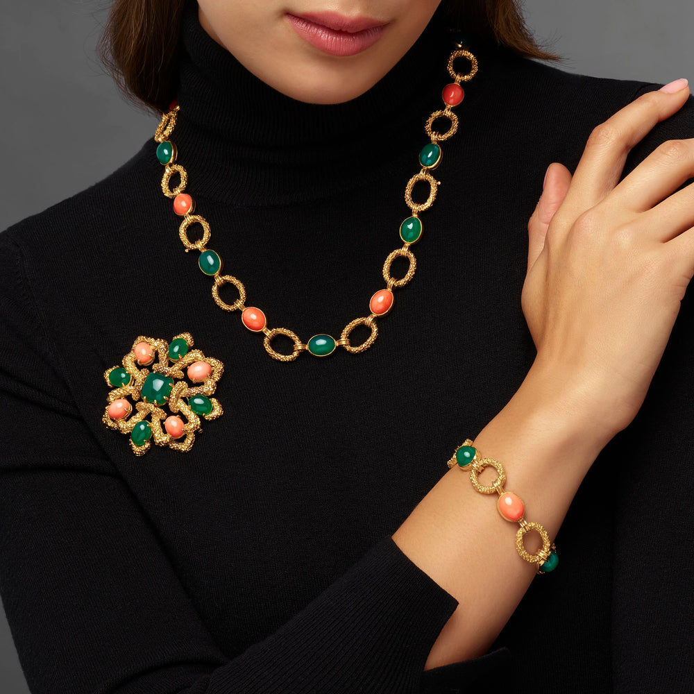 Macklowe Gallery Van Cleef & Arpels  Paris "Delphe" Convertible Sautoir