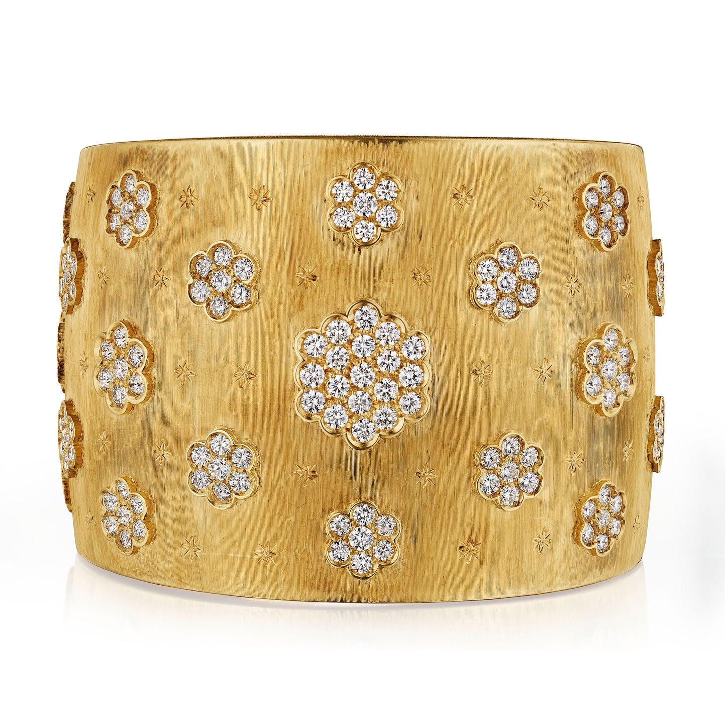 Macklowe Gallery Mario Buccellati Diamond Rigato Bracelet