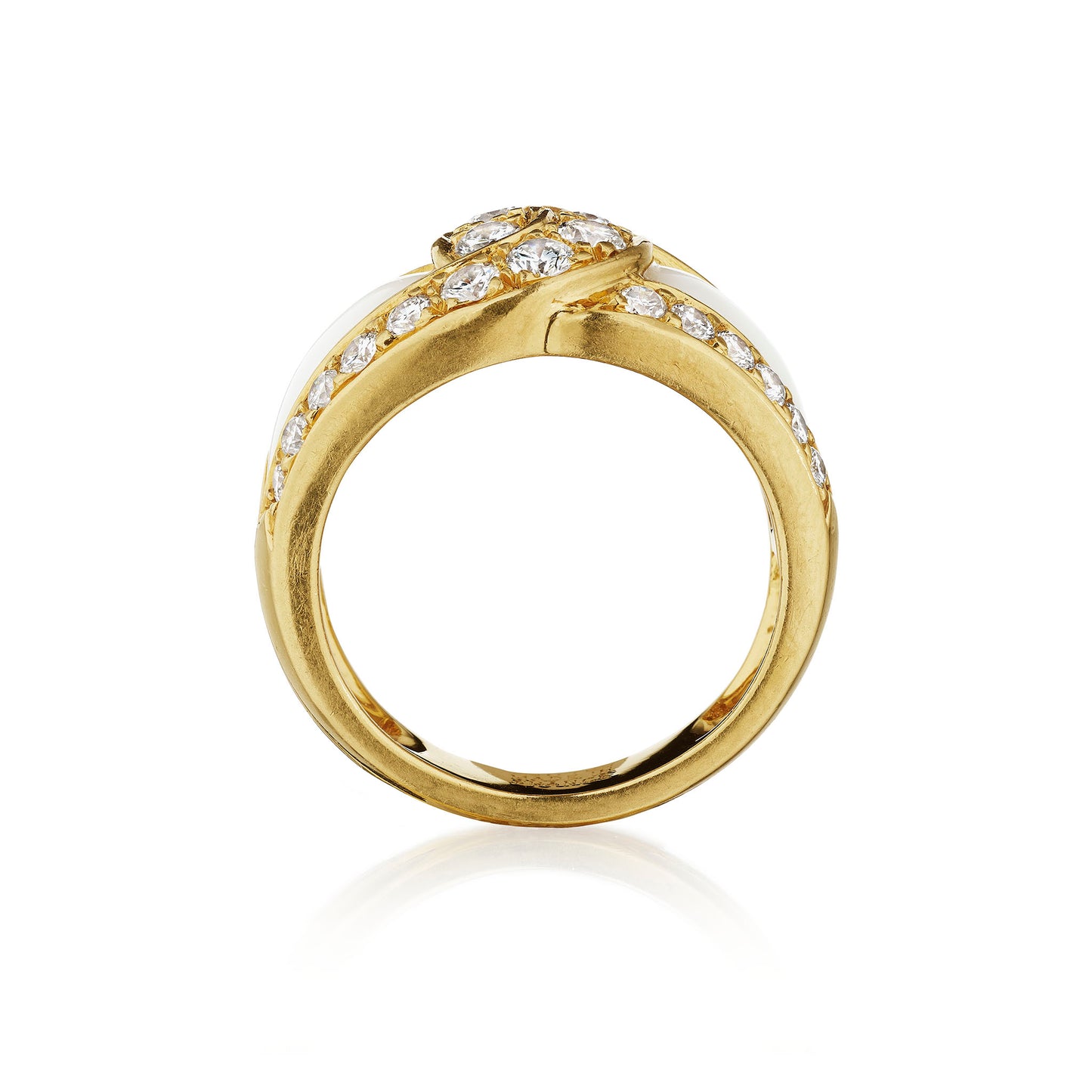 Macklowe Gallery Van Cleef & Arpels Paris Mother-of-Pearl Ring