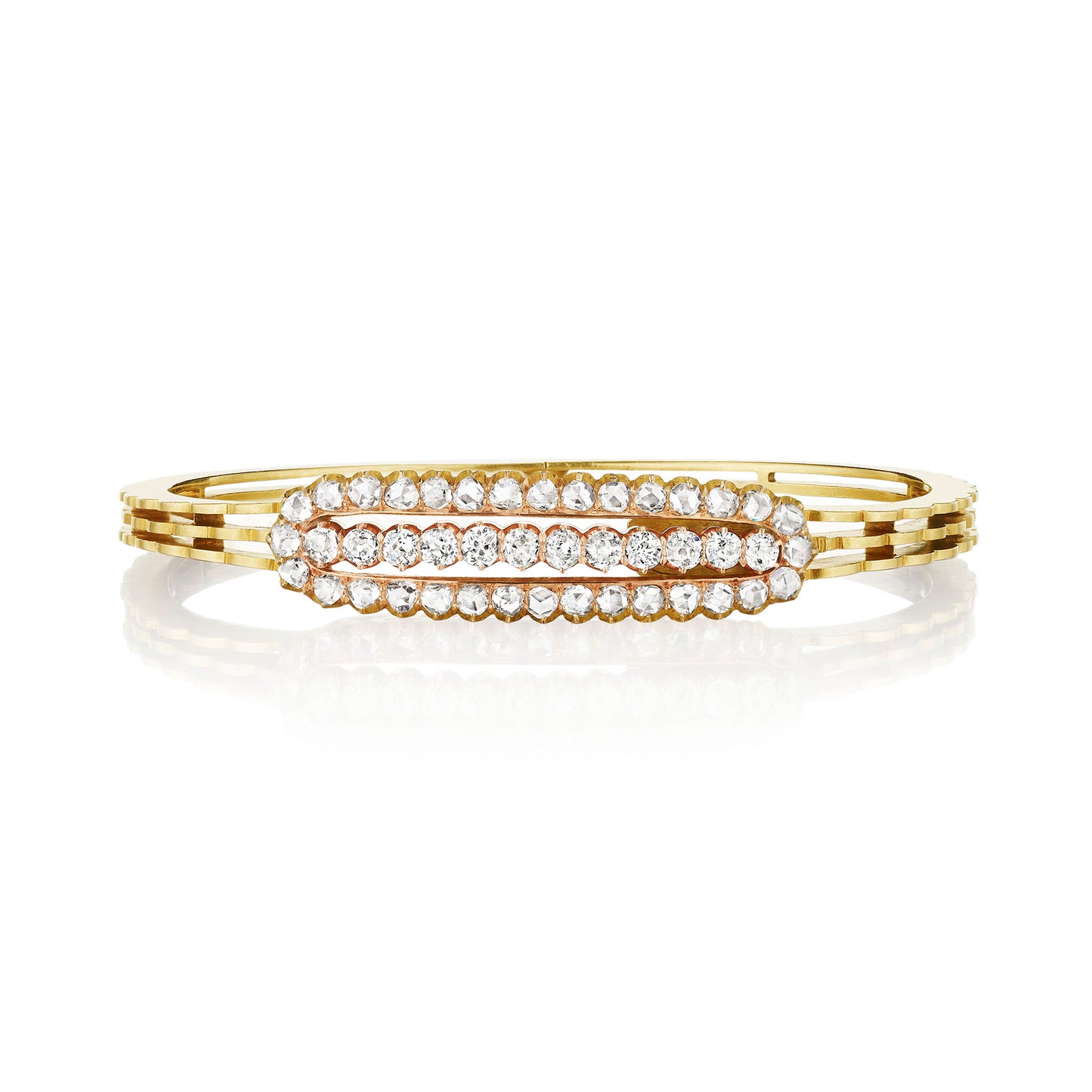 Macklowe Gallery Russian Antique Diamond Bracelet