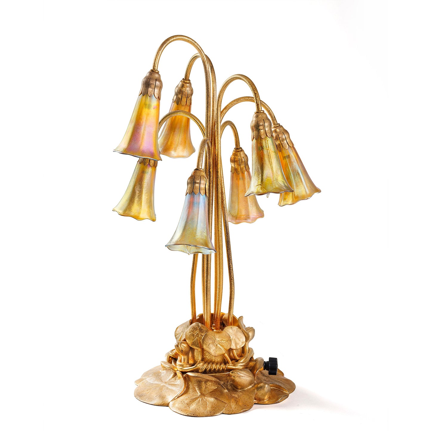 Macklowe Gallery Tiffany Studios New York "Seven-light Lily” Table Lamp