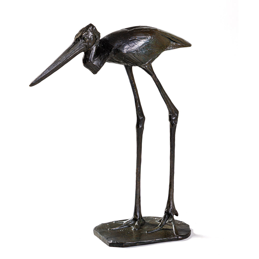 Macklowe Gallery Rembrandt Bugatti "Jabiru Femelle" Bronze Sculpture