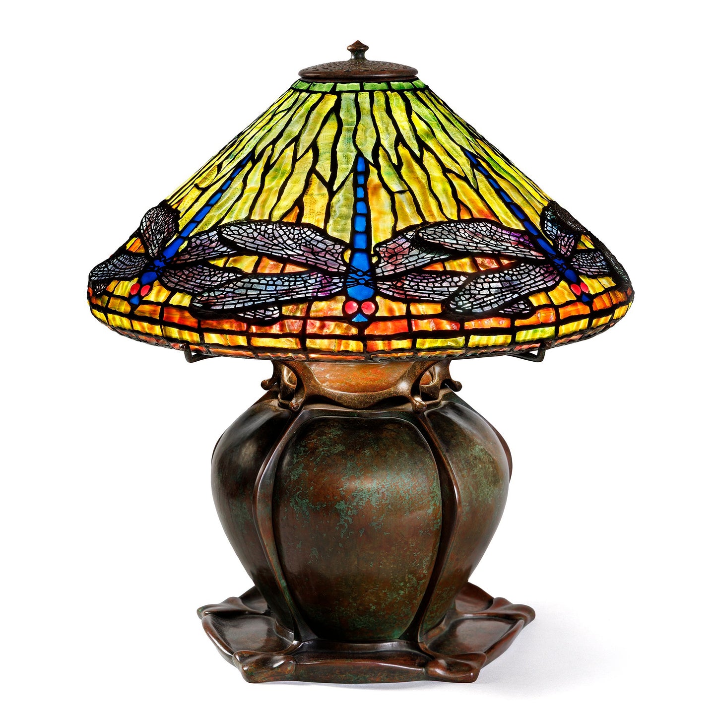 Macklowe Gallery Tiffany Studios New York "Dragonfly" Table Lamp