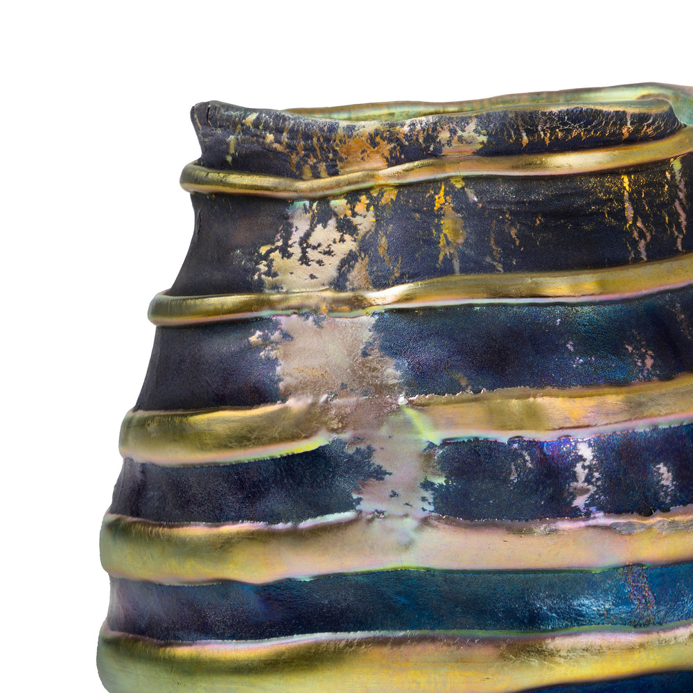 Macklowe Gallery Louis Comfort Tiffany "Lava" Favrile Vase