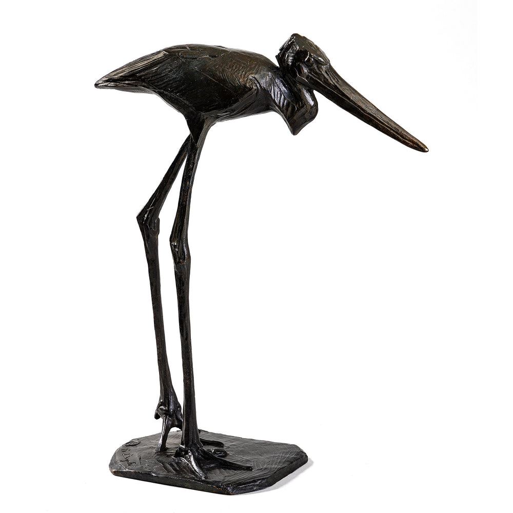 Macklowe Gallery Rembrandt Bugatti "Jabiru Femelle" Bronze Sculpture