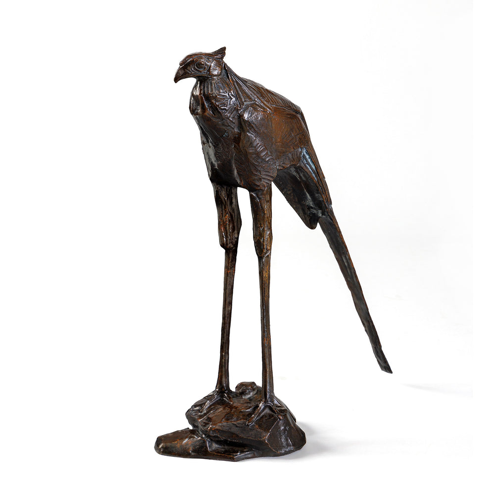 Macklowe Gallery Rembrandt Bugatti "Serpentaire femelle" Bronze Sculpture