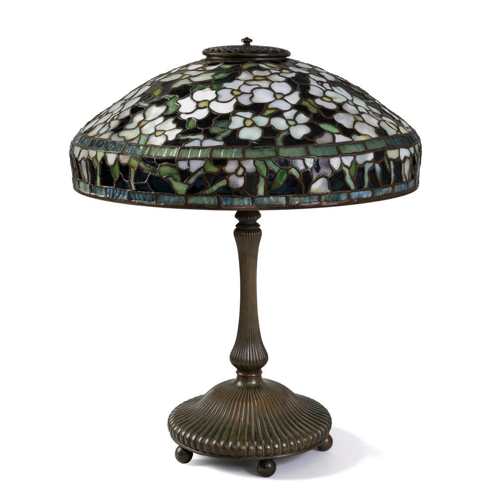 Macklowe Gallery Tiffany Studios New York "Dogwood" Table Lamp 